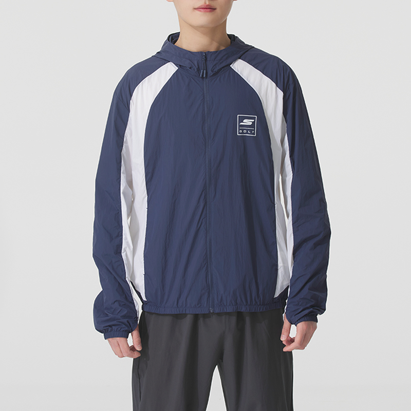 Skechers斯凯奇防晒衣男女装新款薄款跑步训练皮肤衣运动服夹克外套P225U129-0019 ZP高清大图