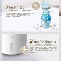 飞利浦（Philips）HU4811/00加湿器 上加水 纳米无雾恒湿 静音办公室卧室家用加湿 白色香槟色