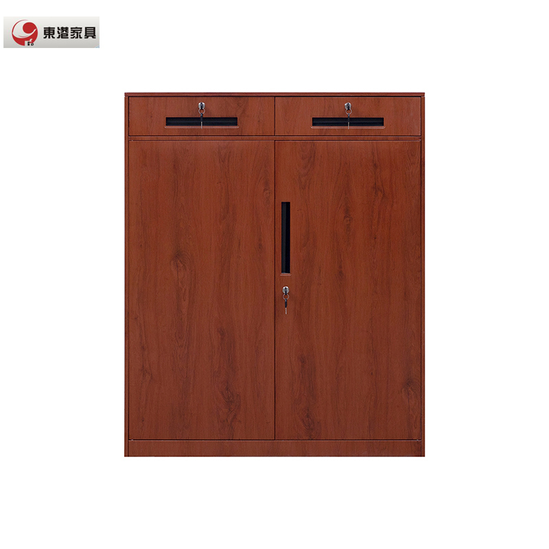 东港家具 木纹转印钢制二斗半节矮柜,档案柜,器械柜,钢制文件柜,更衣柜,办公抽屉铁皮柜,资料柜,木纹转印,加厚0.8mm