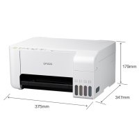 爱普生Epson L3156/L3158手机微信QQ打印一体机无线WIFI打印复印扫描多功能一体机 家庭学生作业照片打印 套餐二