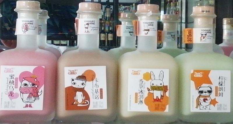 圣雪山蜜桃乌龙风味奶酒375ml*12