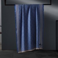 HUGO BOSS LOGO提花披肩（蓝）HBPJ-002