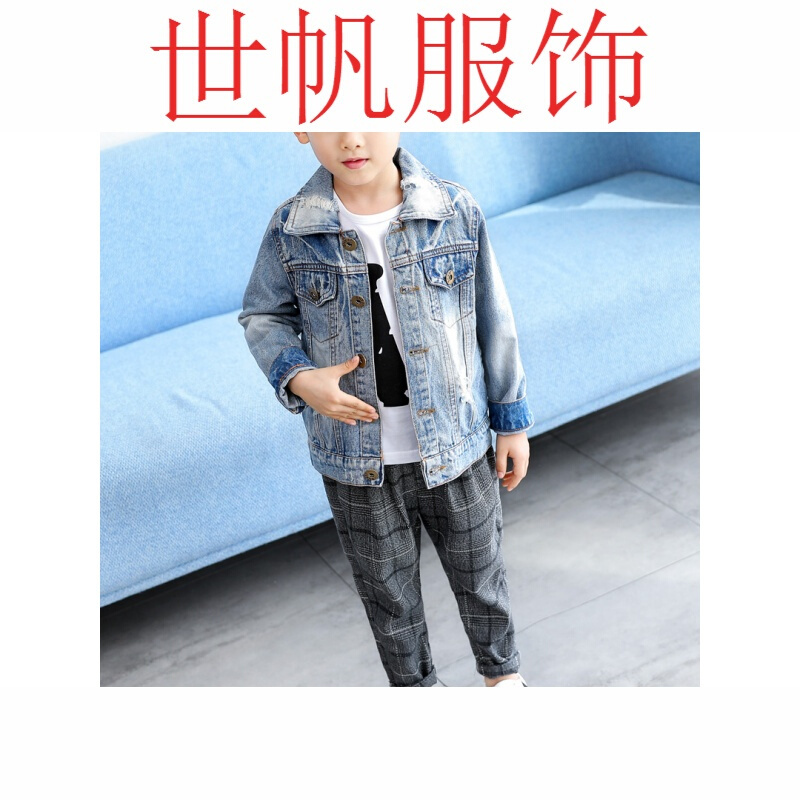 童男童裤2018款儿童休闲裤男孩中童秋潮品韩版