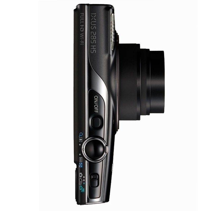 佳能(Canon) IXUS 285 HS 黑色 数码相机 约2020万像素 3英寸屏 25mm超广角高清大图