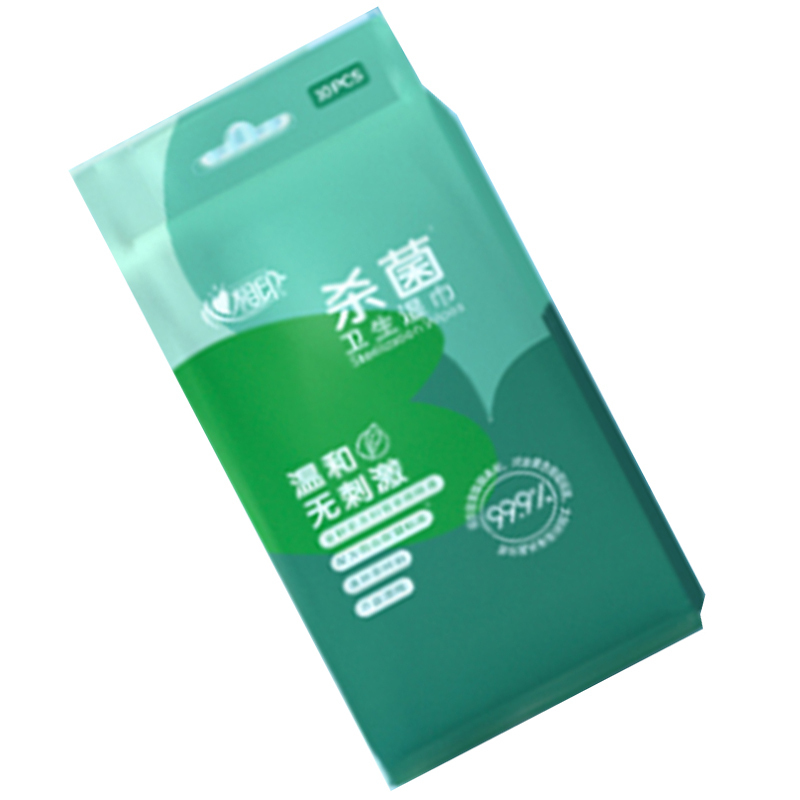 心相印(Mind Act Upon Mind) 心相印湿巾 卫生99.9%杀菌湿巾 10片/12包