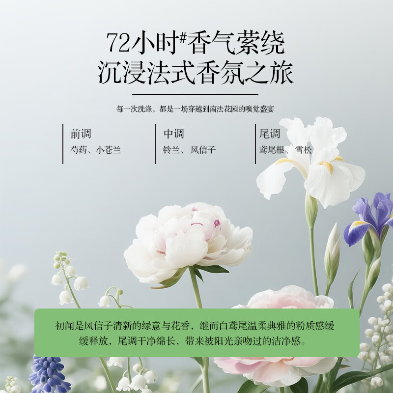 超能 2.88kg植愈香氛洗衣粉(多彩芸柔)(带嘴) 浪漫樱花香 含天然皂粒 低泡*1袋高清大图