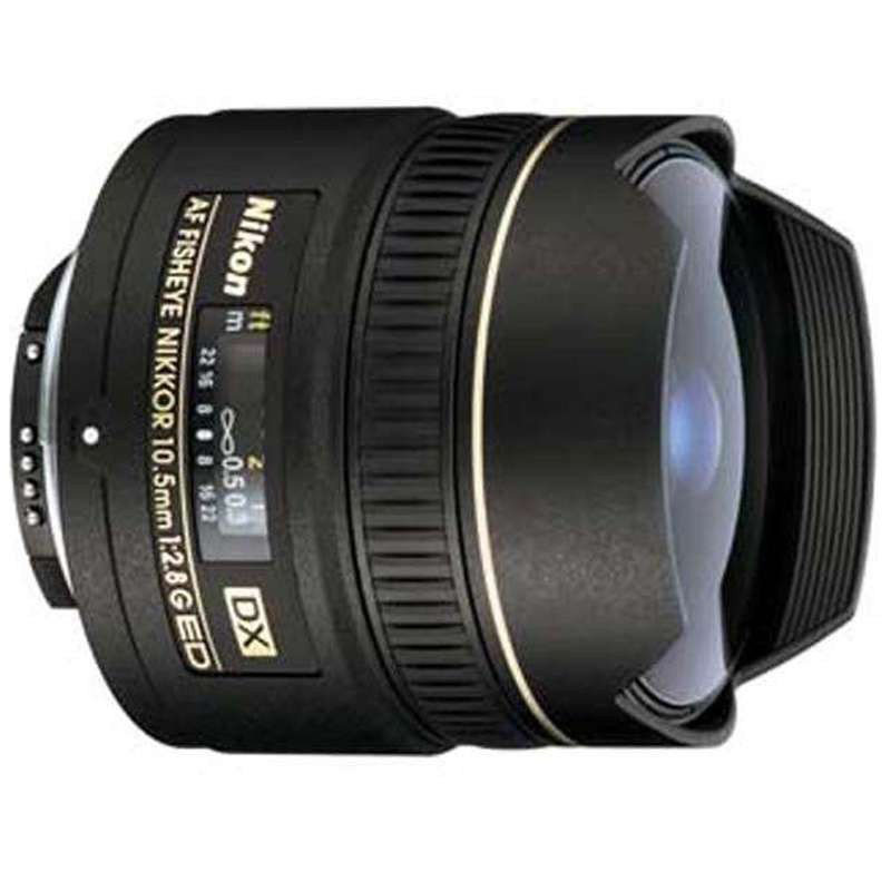 Nikon/尼康 AF DX 10.5mm f/2.8G ED 自动对焦鱼眼镜头 鱼眼定焦镜头 礼包版尼康卡口不支持滤镜