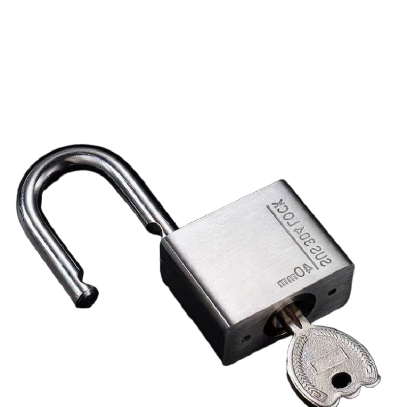 秦泰(Cqint) QTBLK-01 不锈钢挂锁 40mm 银色高清大图