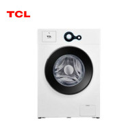 TCL 6.5公斤滚筒洗衣机TG-V65定频单洗洗衣机 一键操作 芭蕾白
