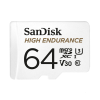 闪迪(SanDisk)64GB TF卡 行车记录仪存储卡/安防监控专用内存卡Micro SD卡高度耐用U3/V30