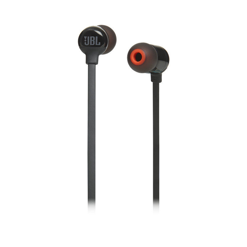 JBL TUNE 110BT 蓝牙无线耳机 运动音乐游戏耳机 苹果华为小米入耳式耳机 带麦可通话 黑色高清大图