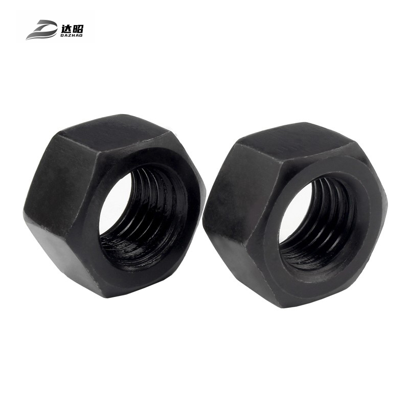 达昭 高强度螺母 M16mm 8.8级 发黑(1个)高清大图