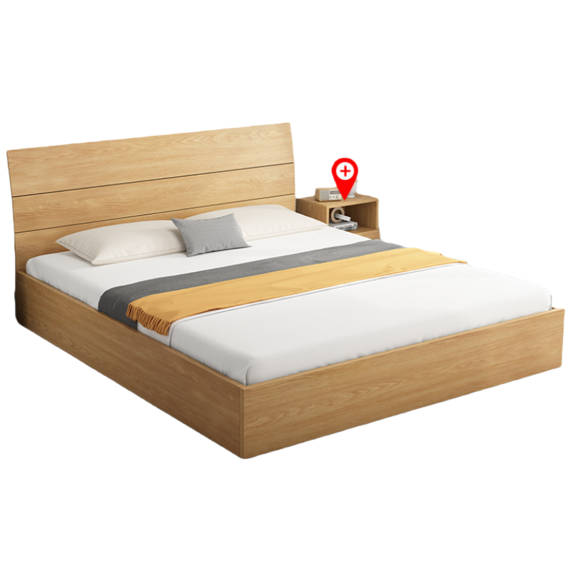 演发储物床1m+柜高清大图