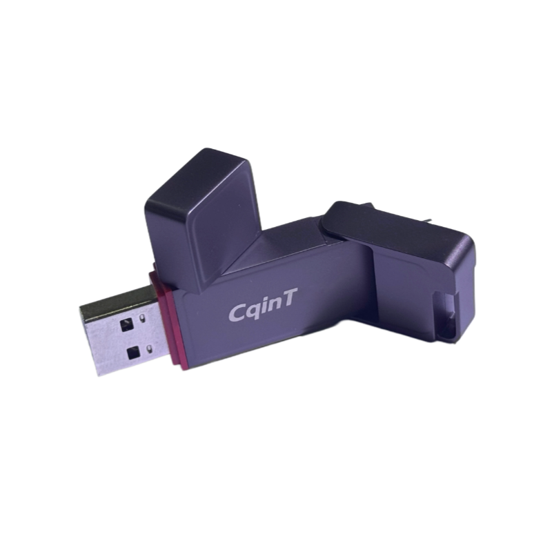 秦泰(Cqint) 深空系列 QTUB-01 U盘 64GB 灰色高清大图