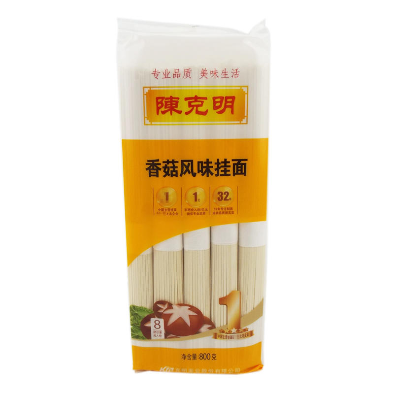 陈克明香菇风味挂面800g