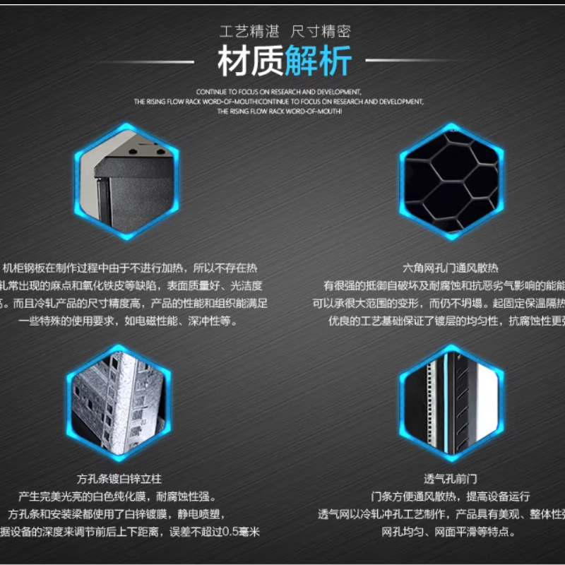 图腾机柜 42U G38242网络服务器机柜 800*1200*42U2米800*1200*2055高清大图