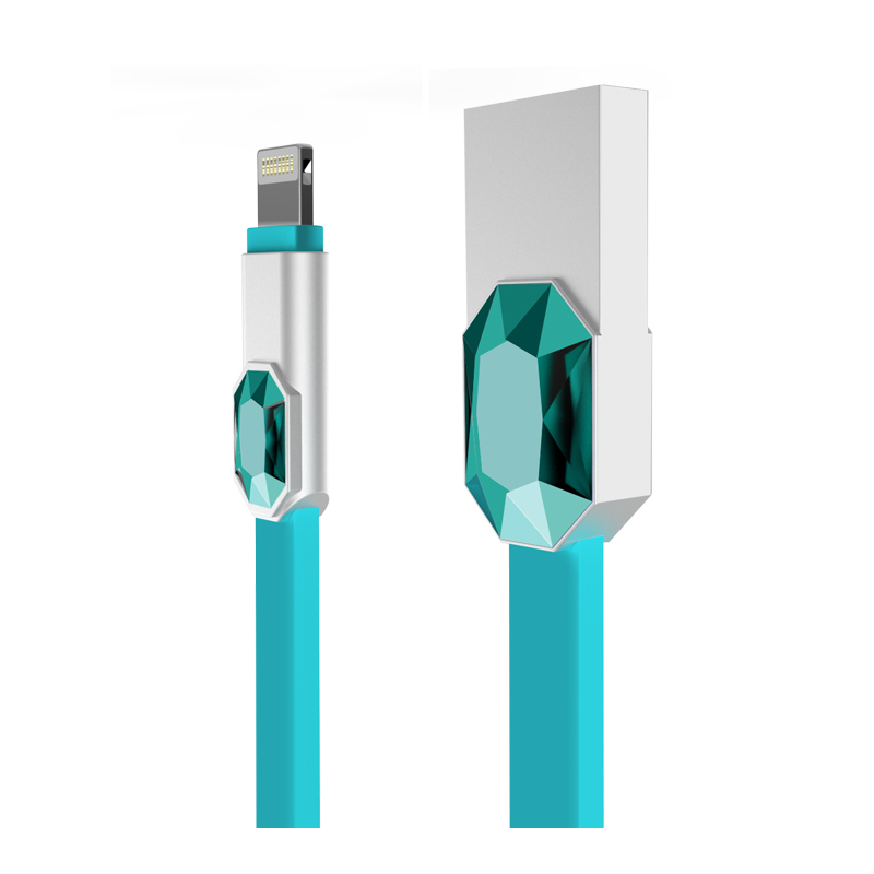 XO 八角宝石锌合金数据线 XO-NB23