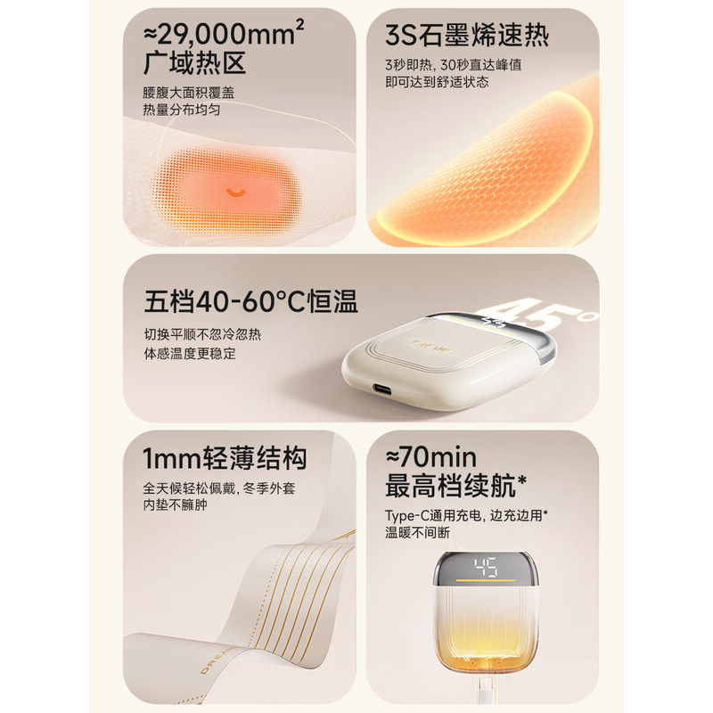 追觅按摩腰带D30高清大图