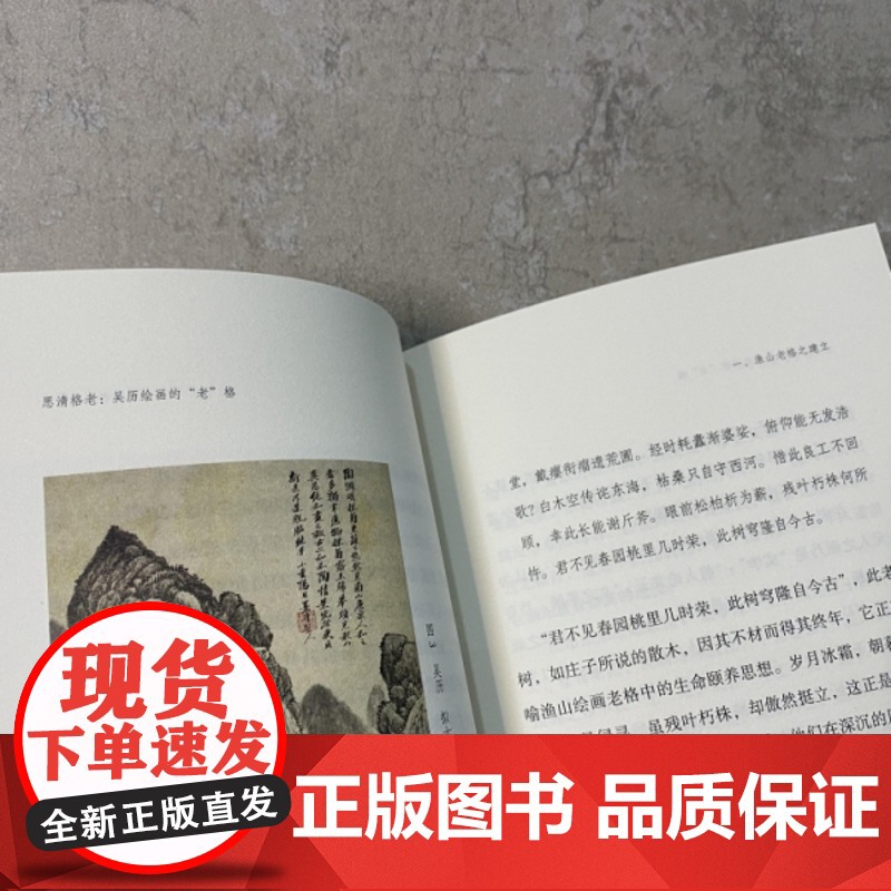 [正版]思清格老 吴历绘画的 老 格 朱良志 正版书籍 店 浙江人民美术出版社高清大图
