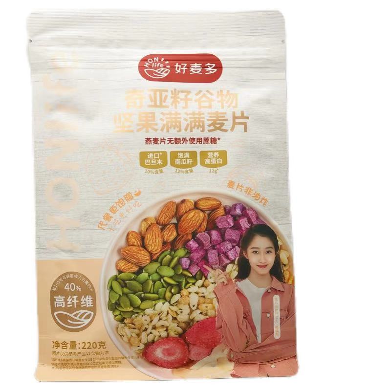 好麦多奇亚籽酸奶水果麦片关晓彤代言参数