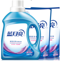 蓝月亮2kg洁净洗衣液瓶-薰+1kg洁净洗衣液袋-薰*2
