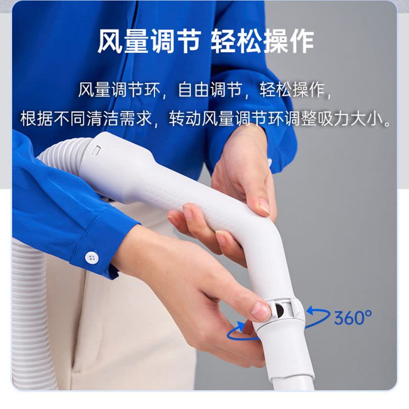 松下(Panasonic)吸尘器卧式家用小型大功率大吸力高效过滤手持扫地机吸地机 MC-C20A图片