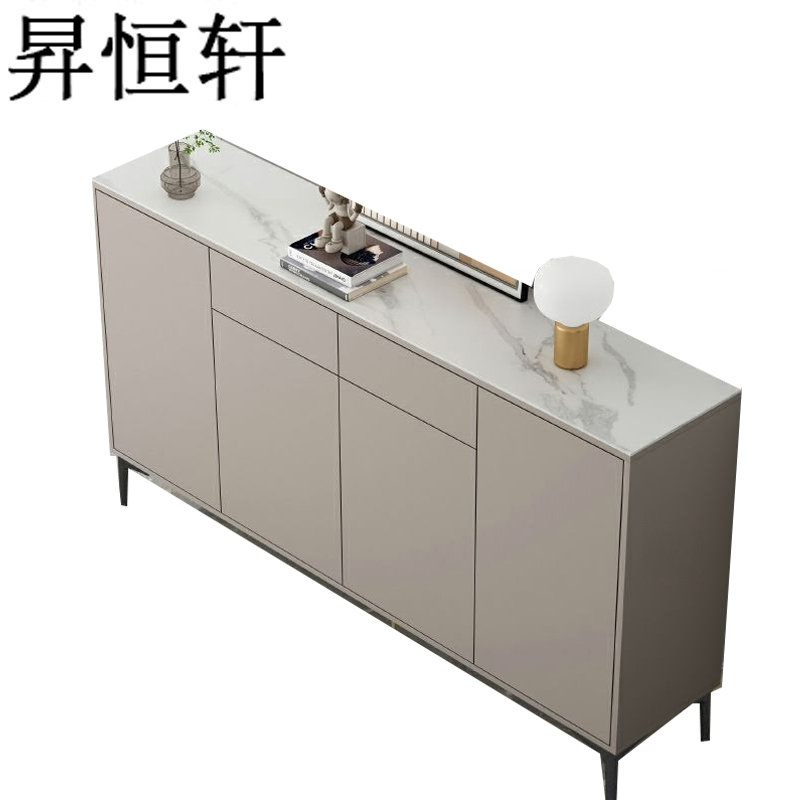 昇恒轩 边柜 储物边柜 超薄轻奢岩板储物柜 SHX-018/组