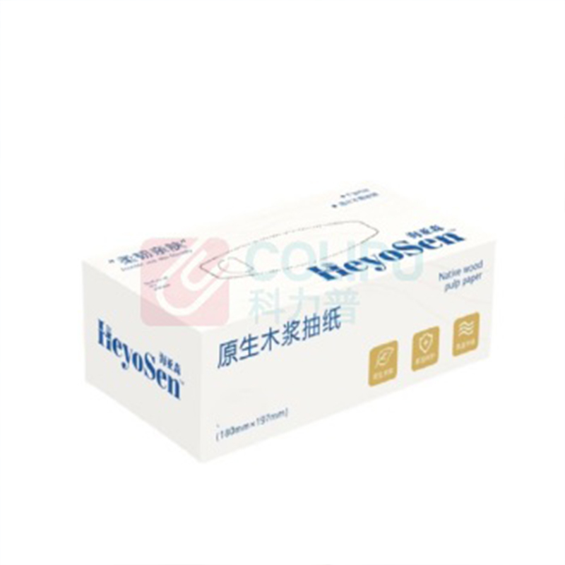 海亚森 M3008 盒装原生木浆 L码2层 200抽/盒 面巾纸