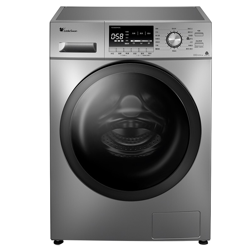 小天鹅滚筒洗衣机全自动 10公斤变频 洗烘一体 TD100C11DY