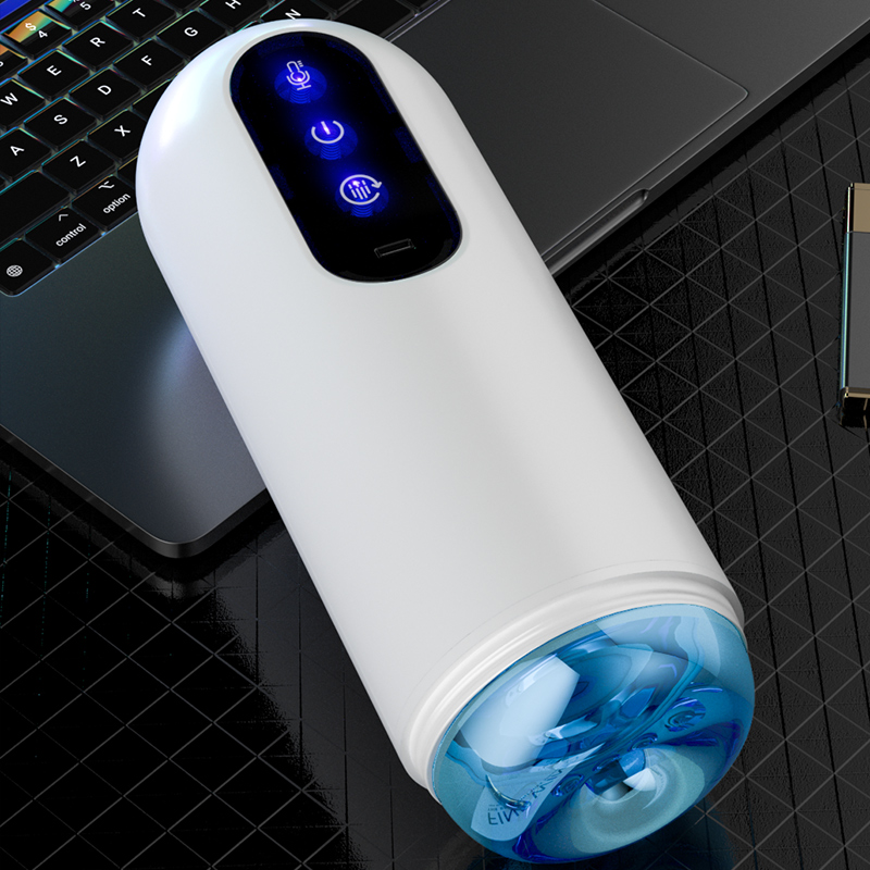 飞机杯新款2023电动全自动伸缩夹吸加热蠕动自慰器男性玩具宿舍性用品高清大图