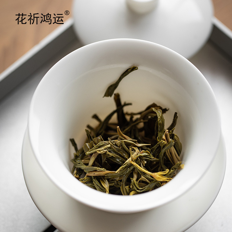 花祈鸿运茉莉花茶大白毫一级1000克袋高清大图