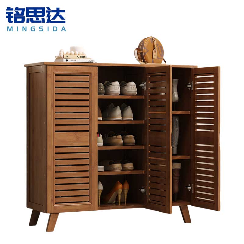 铭思达鞋柜三门个高清大图