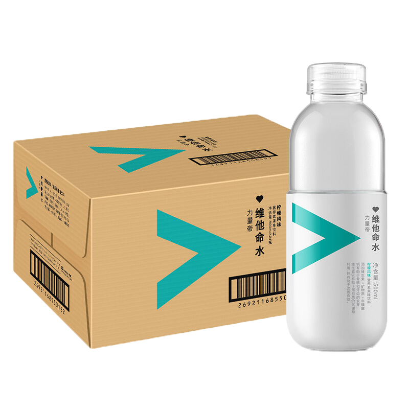 农夫山泉 力量帝维他命水 柠檬风味500ml*15瓶