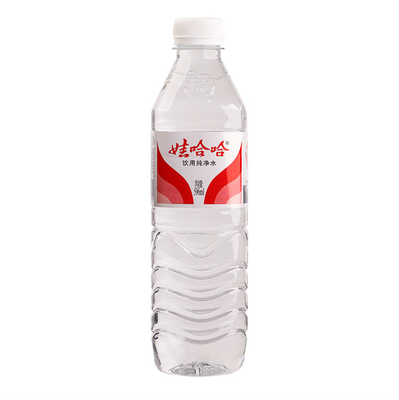 娃哈哈 矿泉水596mL*24瓶高清大图