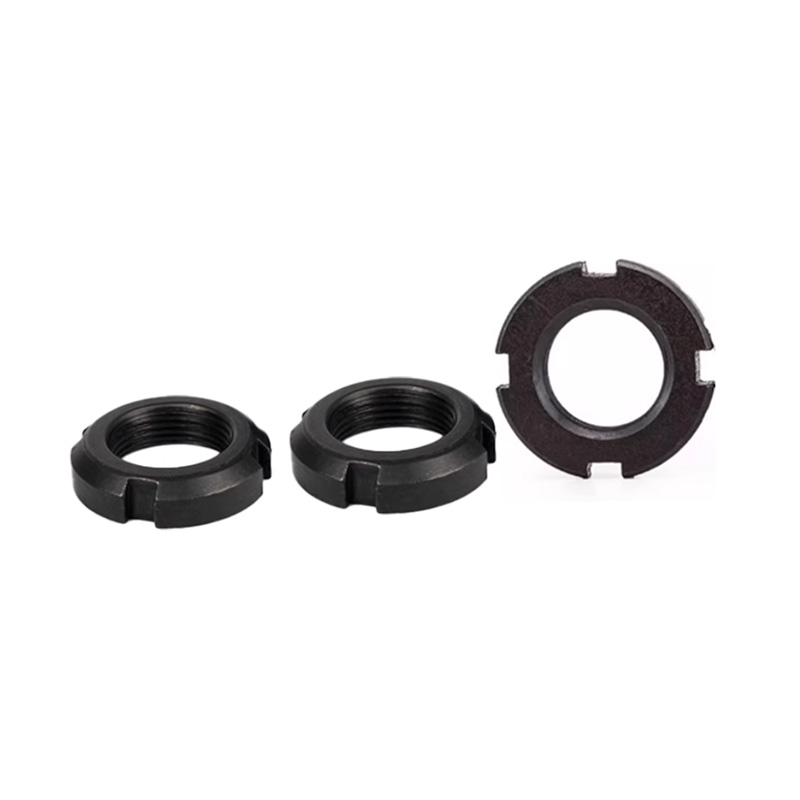 兴酉 4.8级开槽圆螺母正牙 M22*1.5(5个) 袋高清大图