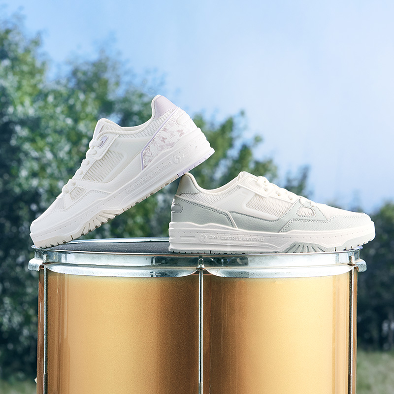 361°女鞋小白鞋透气不闷脚运动鞋网面鞋子休闲鞋板鞋高清大图