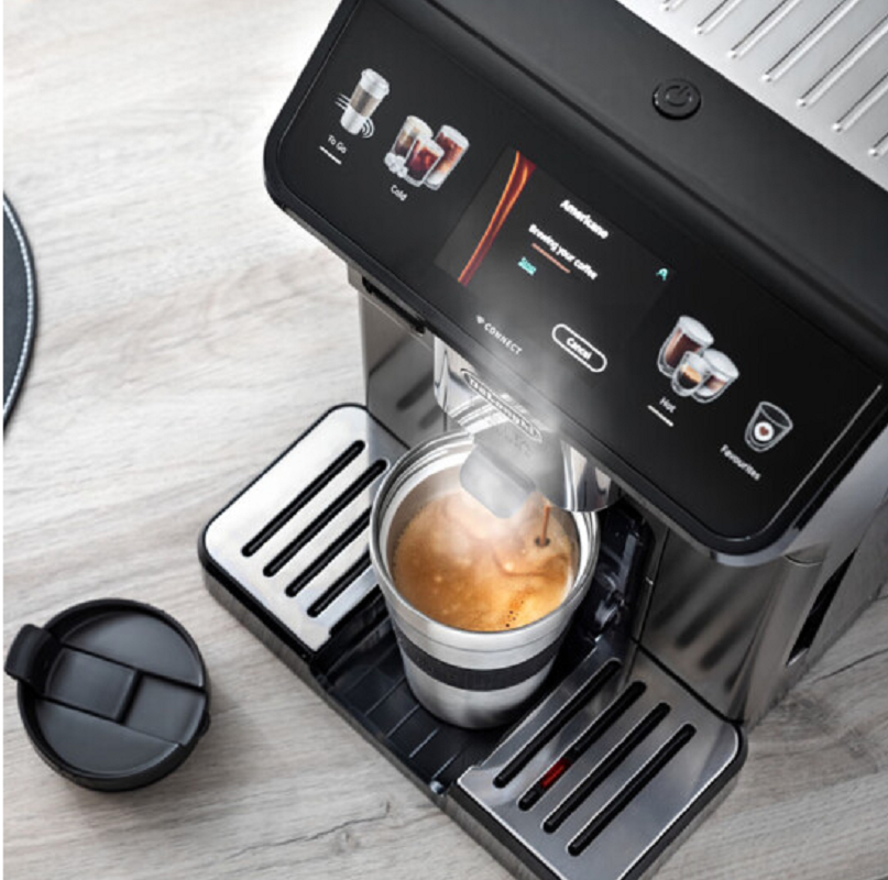 德龙(DeLonghi) ECAM450.76.T全自动咖啡机中文屏幕多种饮品探索者 450.76 标准版高清大图