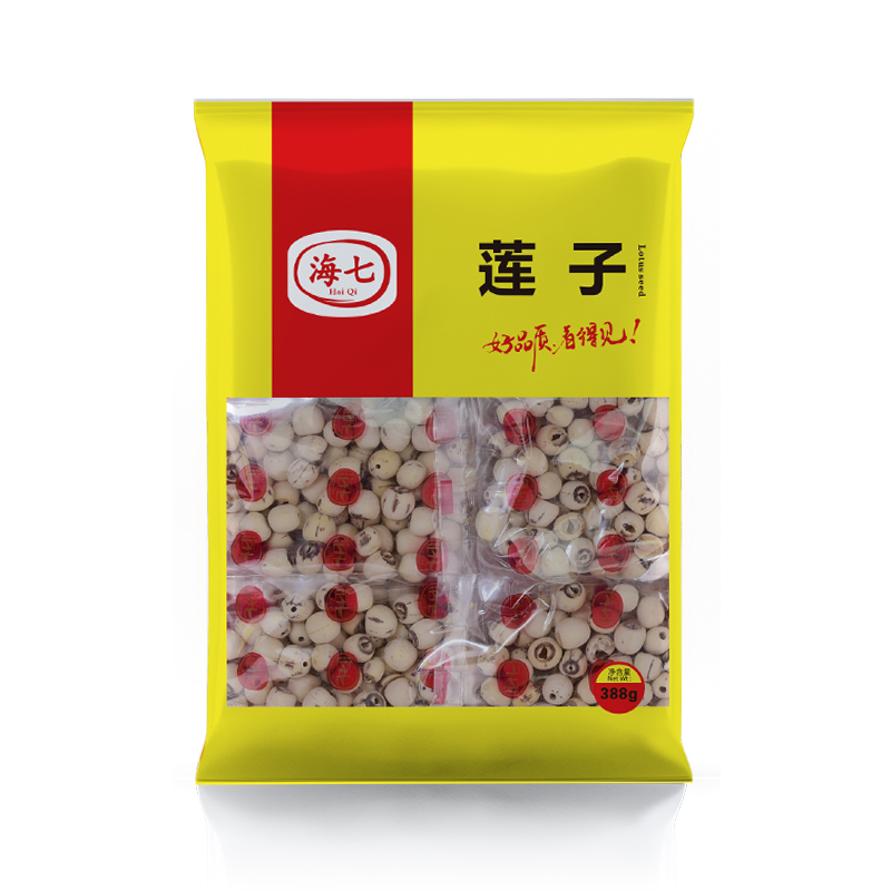 海七南北干货莲子388g