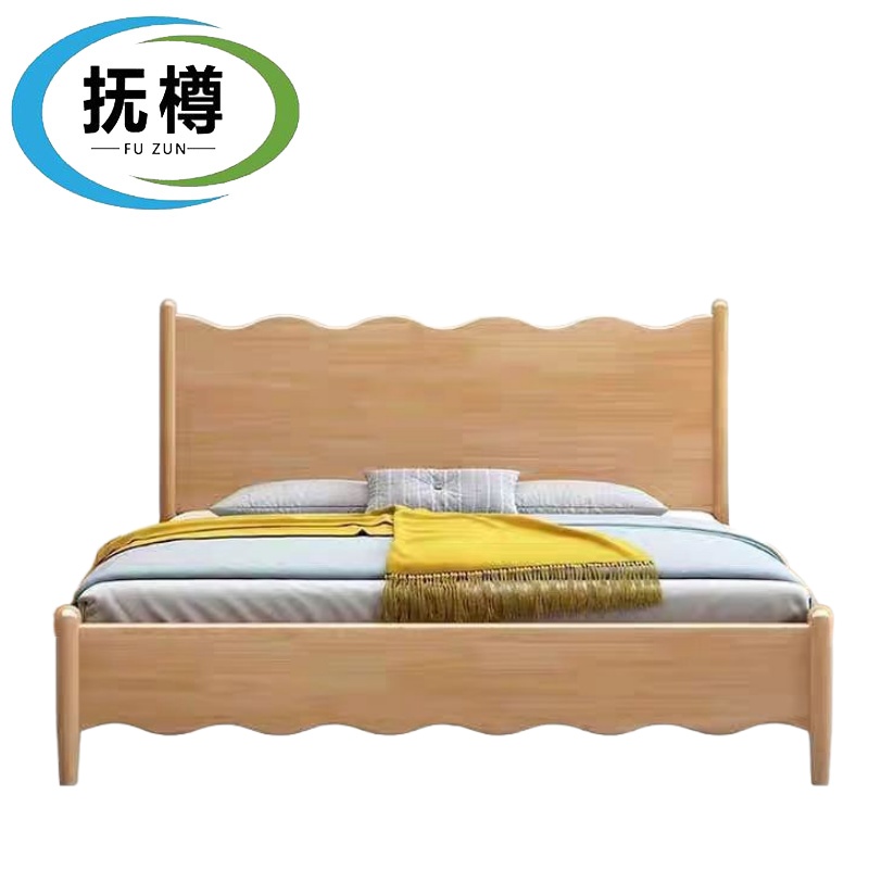 抚 樽 实木床高清大图