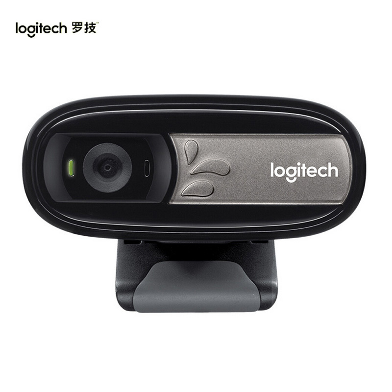 罗技(Logitech)C170 网络摄像头 黑色 多人通话 网络课程 远程教育