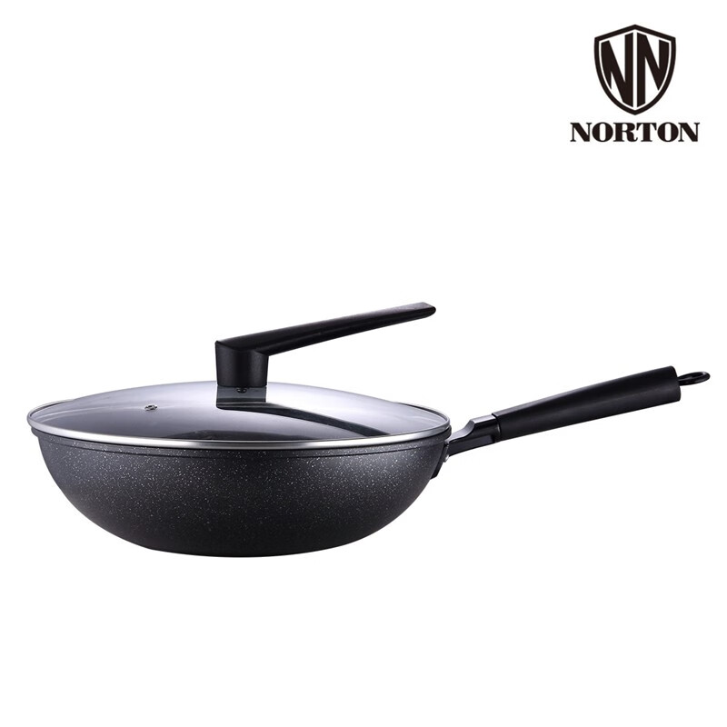 NORTON聚味麦饭石煎炒锅1JJW032