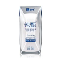 【2月产】蒙牛纯甄常温酸奶利乐钻200g*10盒 新老包装随机发货