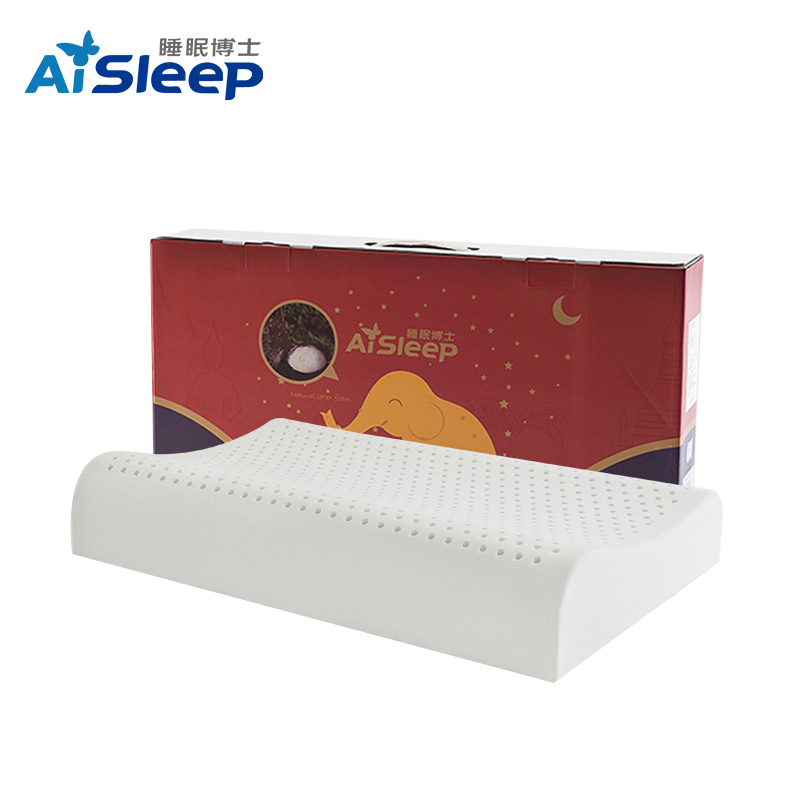 睡眠博士(AiSleep) 泰国原装进口乳胶枕 护颈椎枕头按摩枕助眠枕 成人枕原装进口 枕芯 春季;夏季;秋季;冬季高清大图