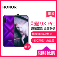 荣耀9X PRO麒麟810液冷散热 8GB+128GB 幻影紫 4000mAh超强续航 4800万超广角夜拍三摄