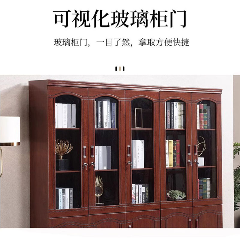 鑫龙悦文件橱六门六抽台高清大图