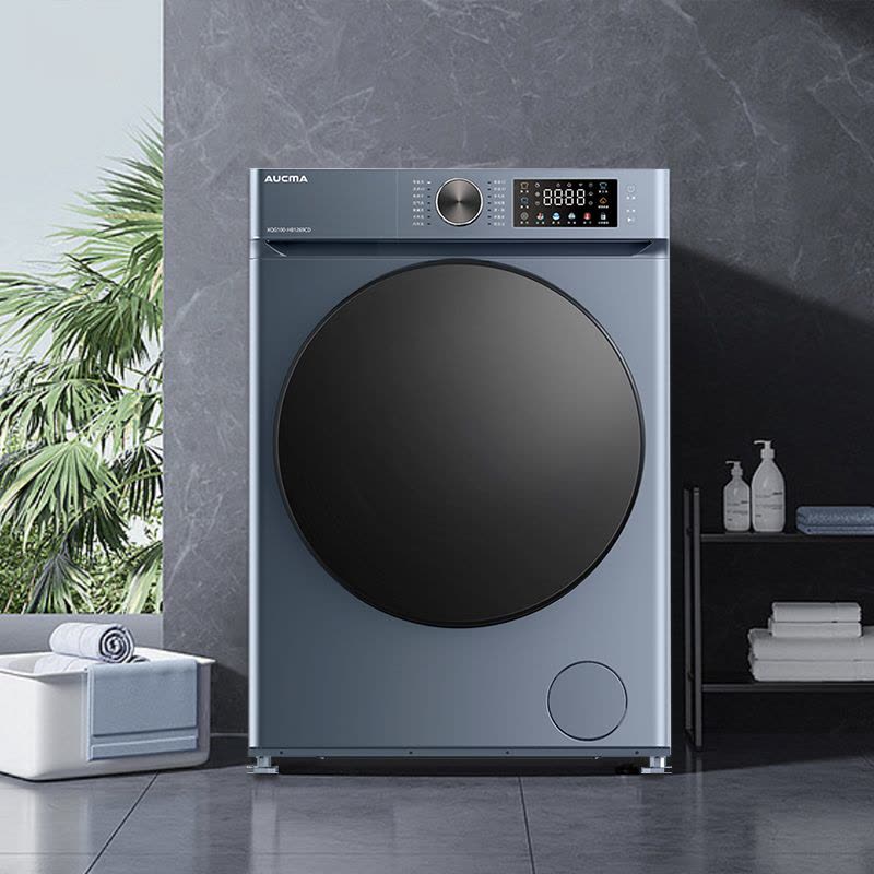 澳柯玛洗烘一体洗衣机十公斤XQG100-HB1269CD 洗衣机烘干机图片