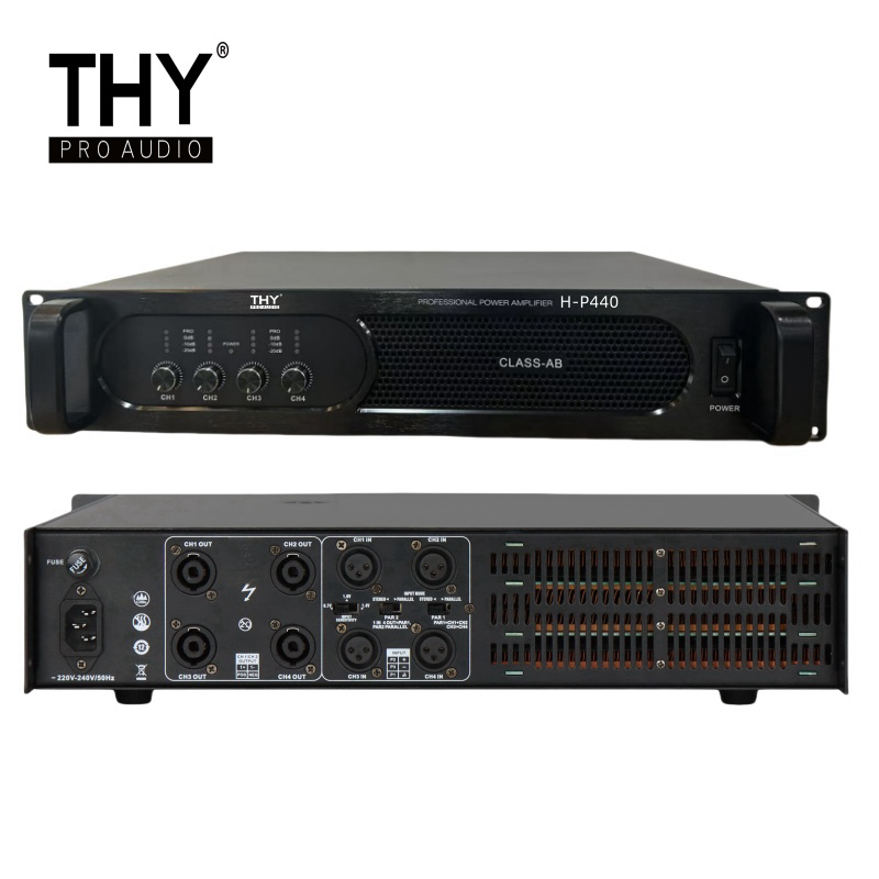 THY PROAUDIO+四通道纯功放+H-P440+台