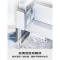 松下(Panasonic)星魔方3.0 515升法式多门冰箱家用超薄零嵌入式自动制冰新一级能效NR-ED52APB-S