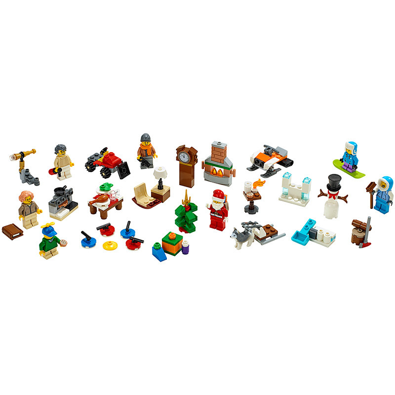 LEGO 乐高 2019乐高®城市组圣诞倒数日历City城市系列 60235 积木玩具