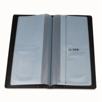 支票夹 票据夹 支票本 商务银行财务专用 男士女式款 黑色